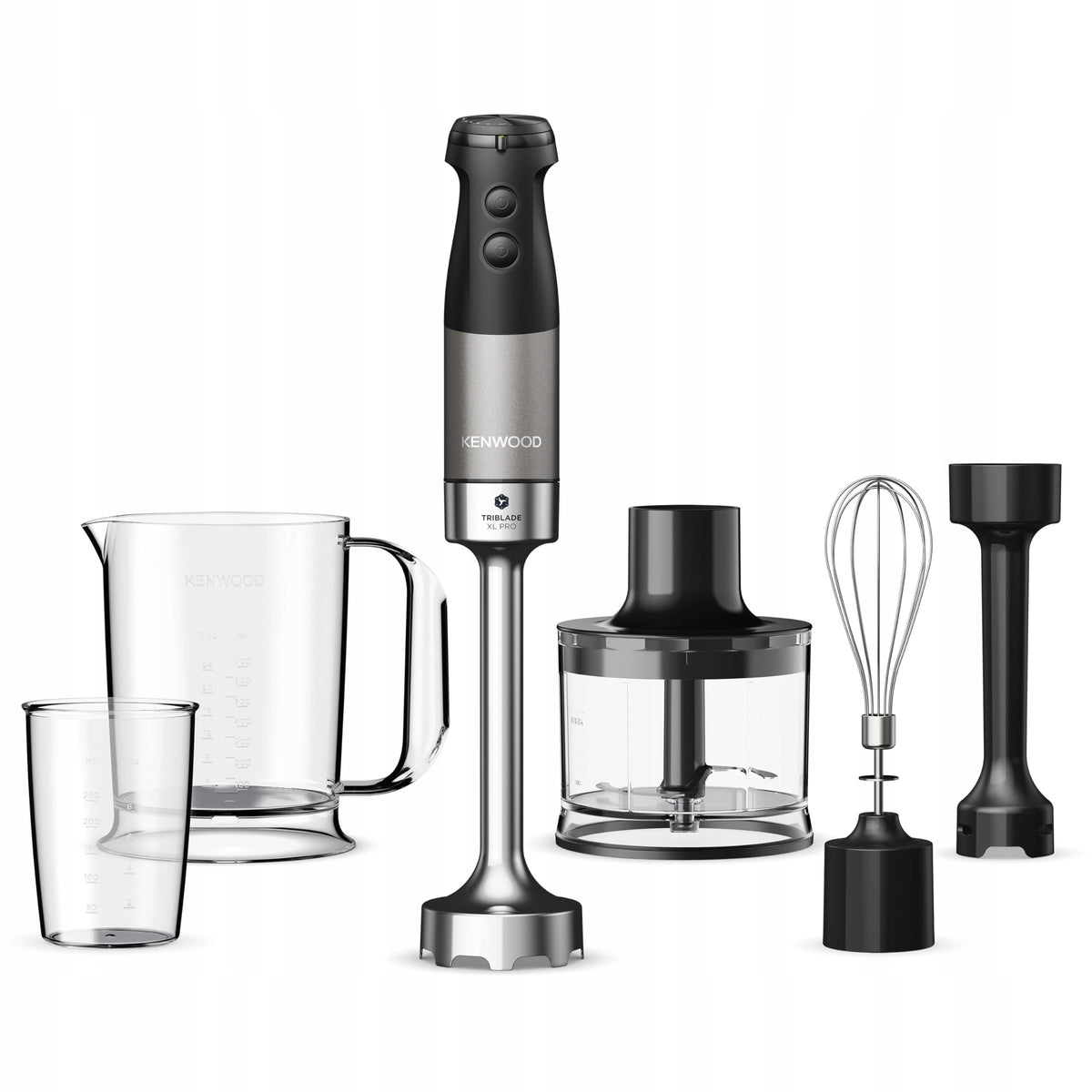 Hand Blender Kenwood HBM80.322BK 1200 W black/grey