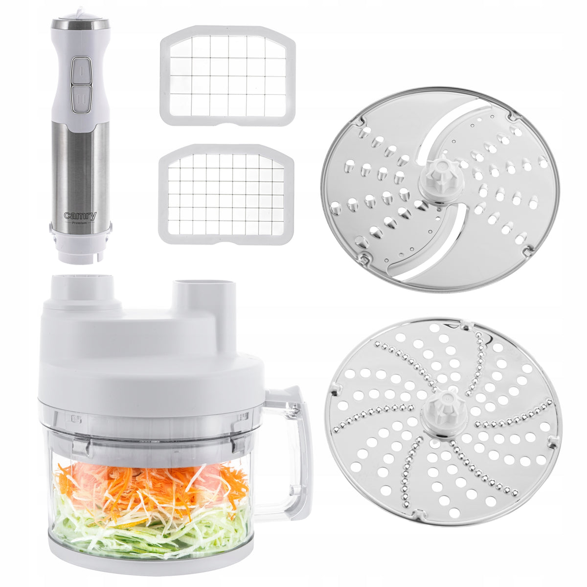 Hand Blender Kitchen MIXER 14in1 LARGEST SET 1600W SMOOTHIE