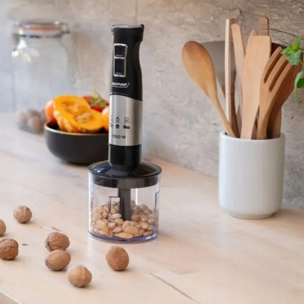 Hand Blender MPM MBL-34 1500W Set Speed Control Model MBL-34M