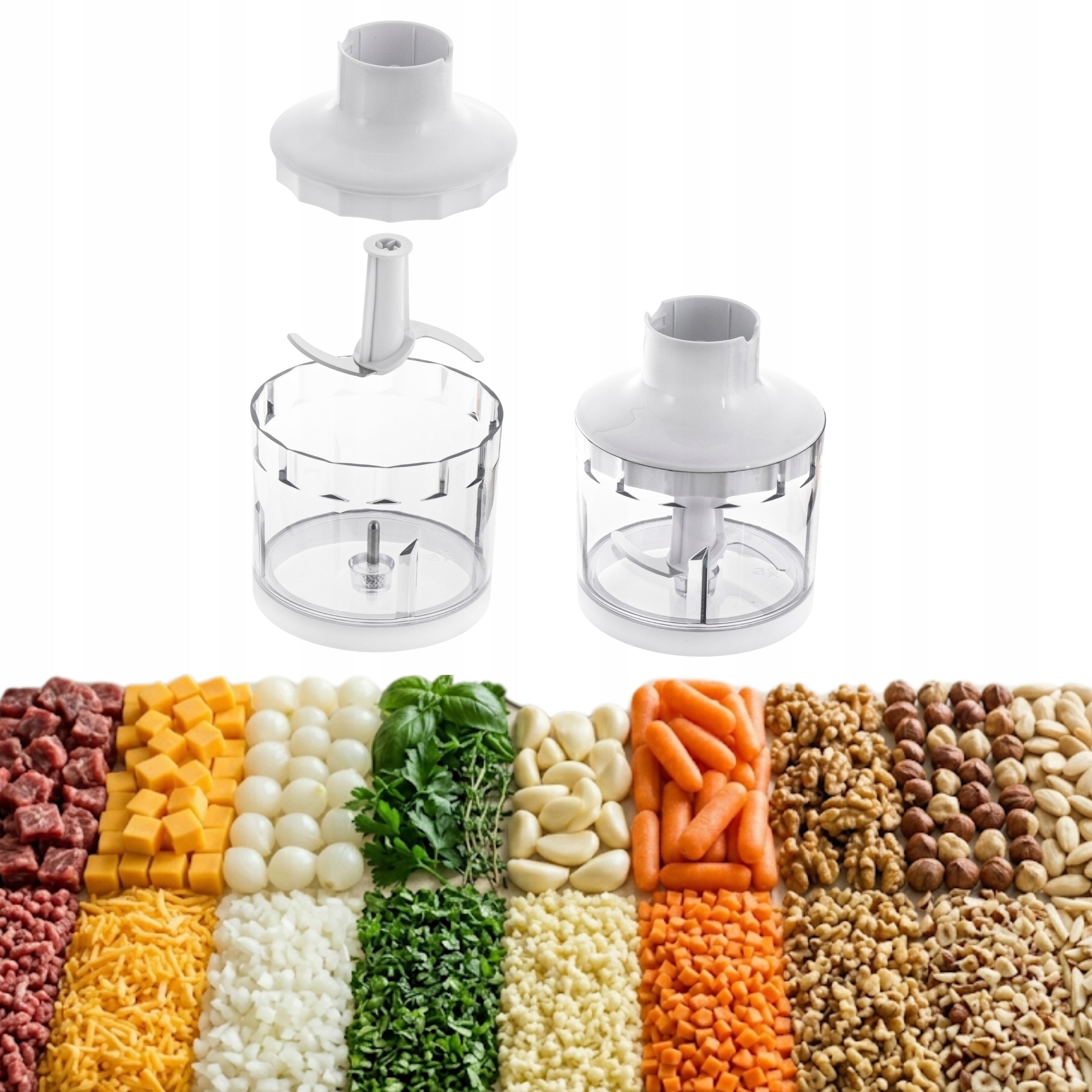 Hand Blender MULTIFUNCTIONAL 1600W Bowl 2L Function Turbo Grater Cutting Model CR4623
