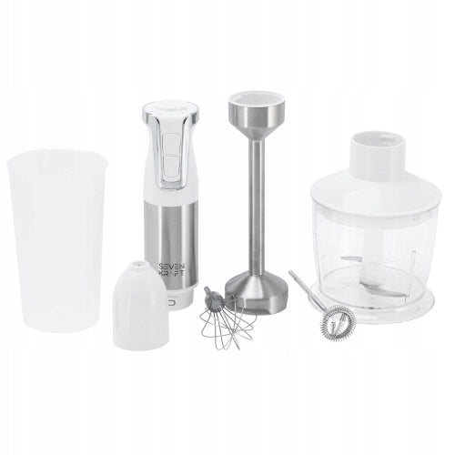 Hand Blender Multifunction Turbo Shredder Mixer Set 5in1 1800W Rotational speed control yes
