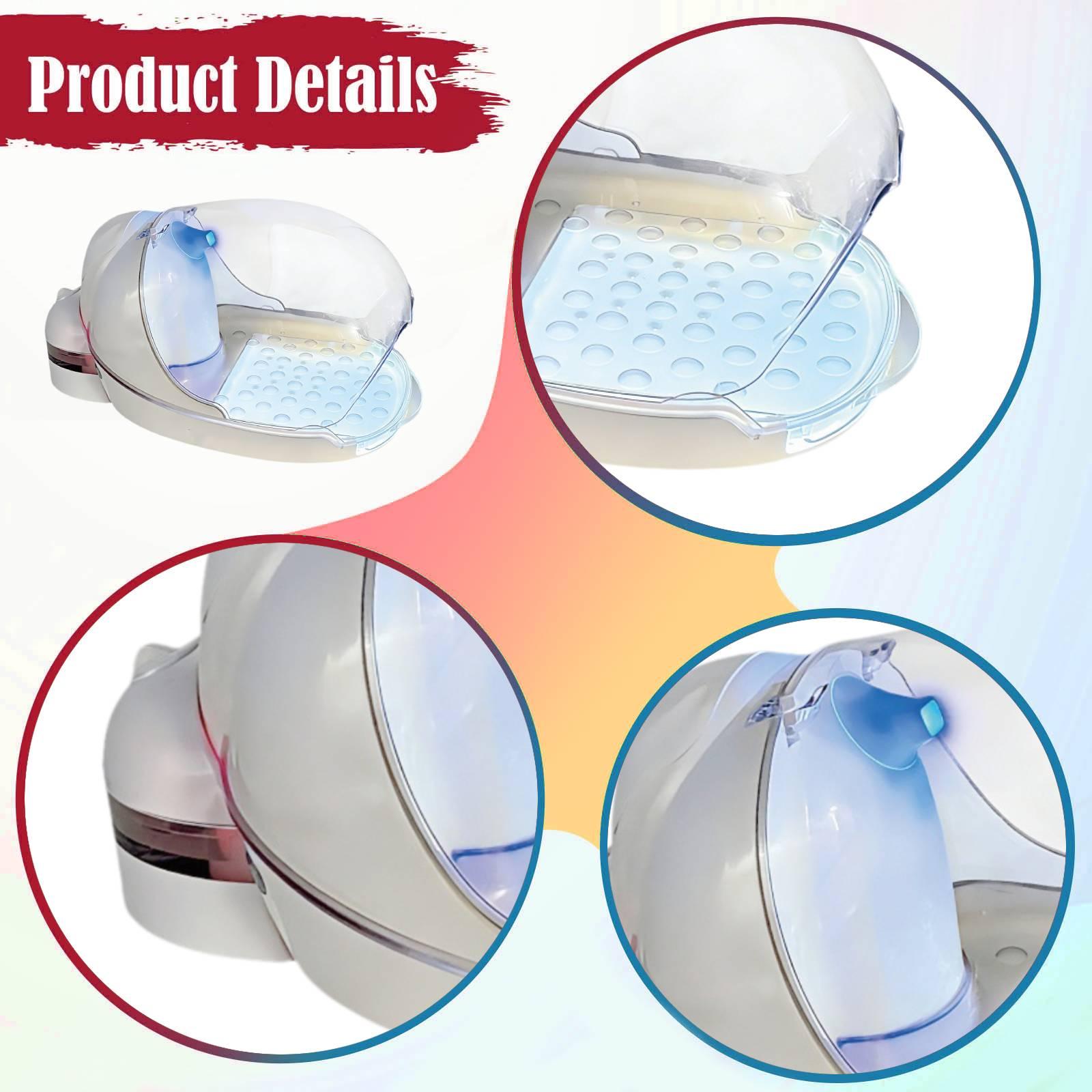 Hand Care Steamer Hand Care Steaming Skincare Manicure Tool Home Use White Medical device no