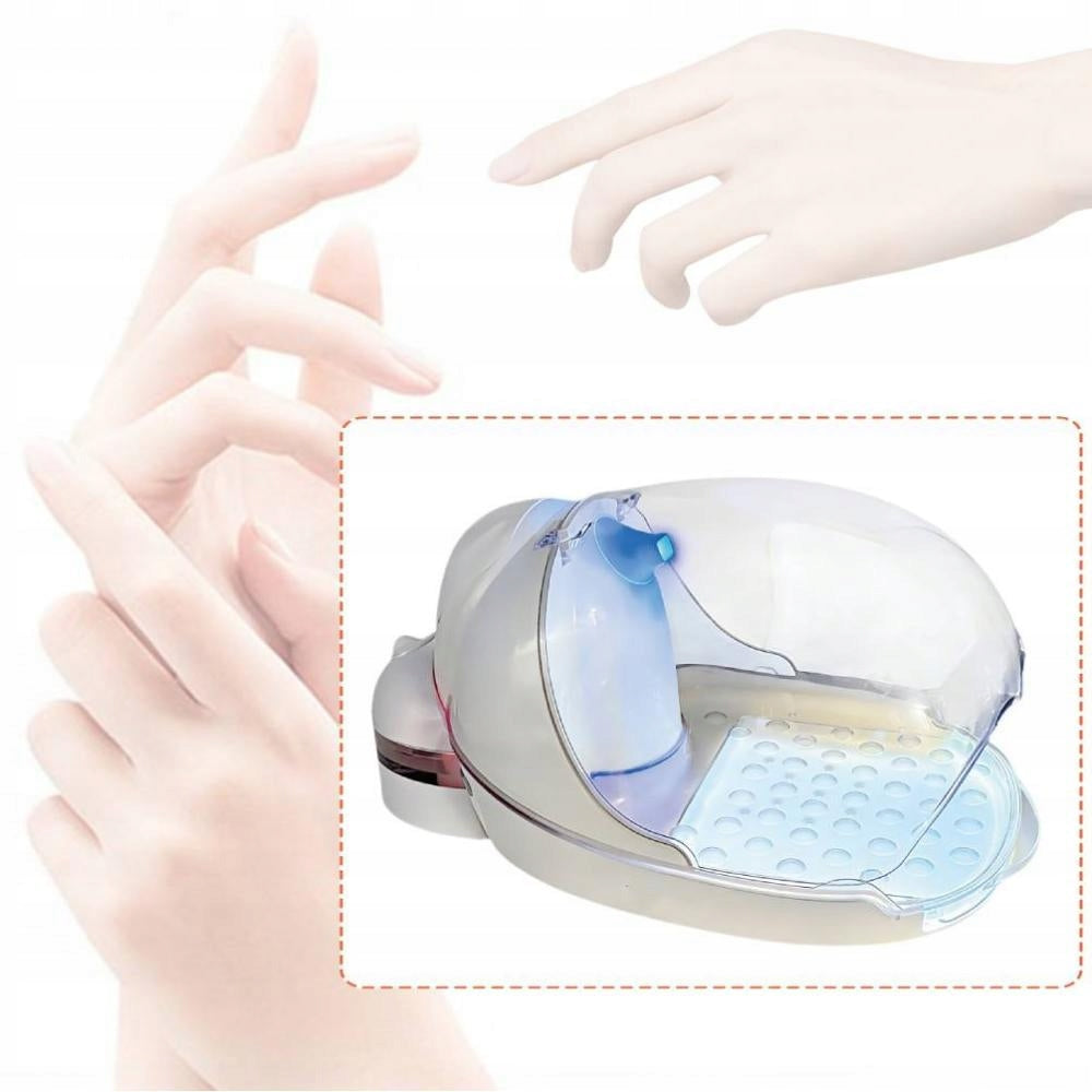 Hand Care Steamer Nail Lamp Multipurpose Outdoor Salon Office Premium White