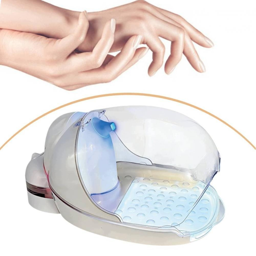Hand Care Steamer Nail Lamp Office Outdoor Home Use Portable SPA White