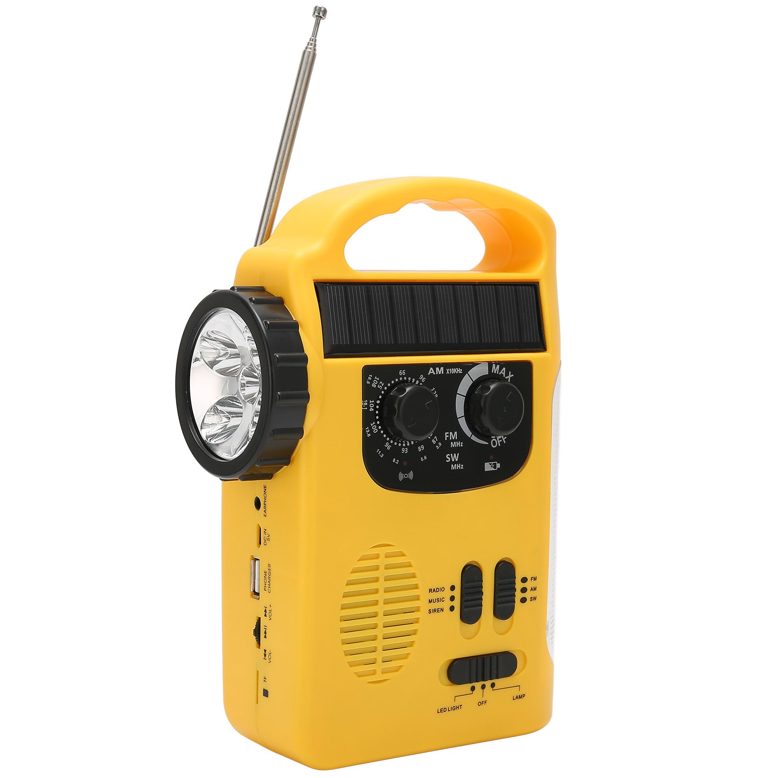 Hand Crank Solar Radio AM FM SW Radio
