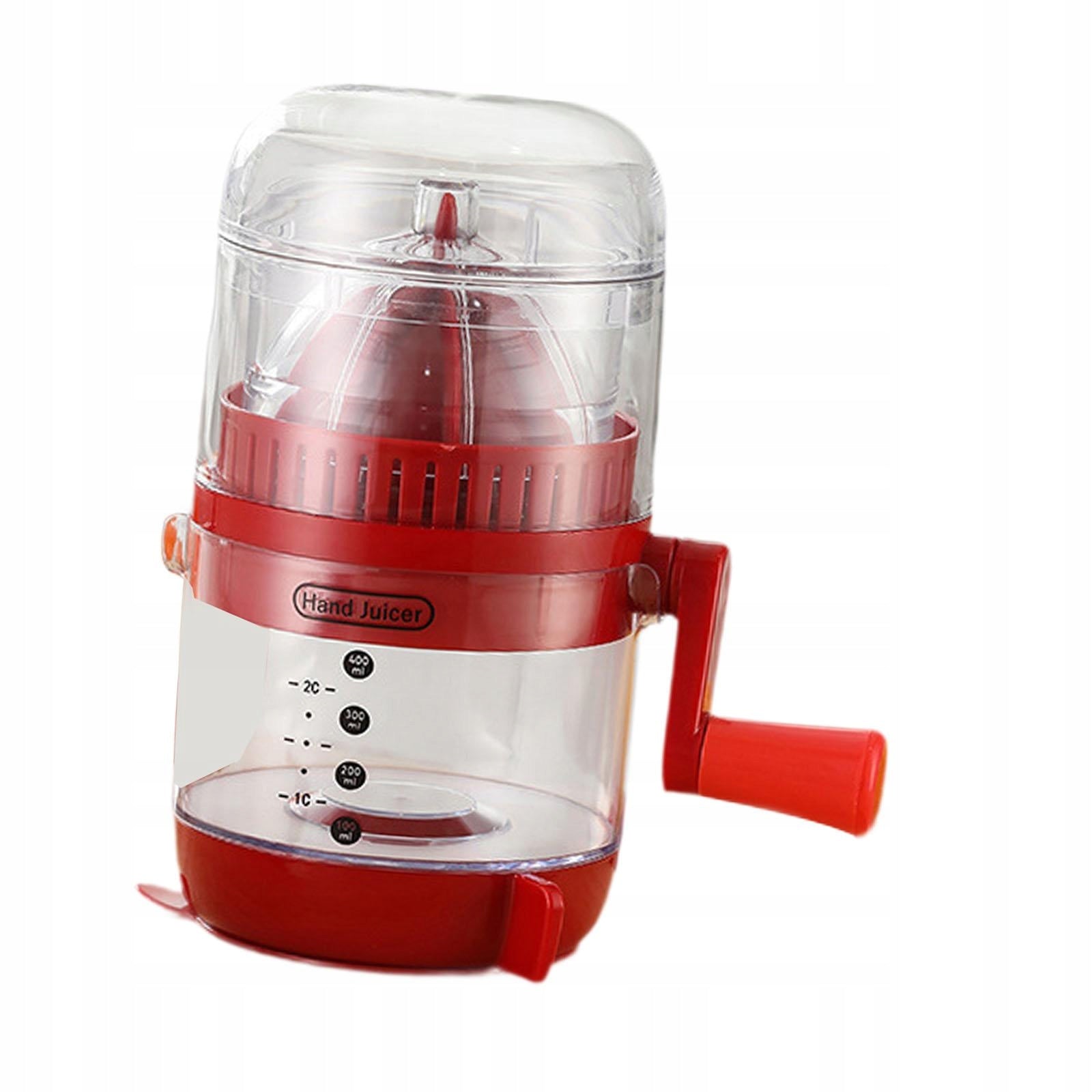Hand Fruit Juicer Lemon Squeezer Kitchen Tool Anti Slip Base for Red Dominant color other