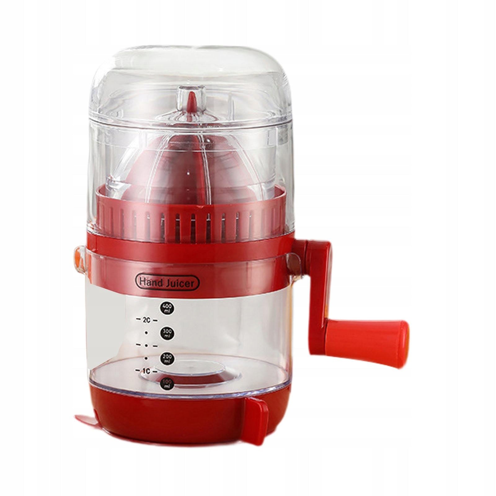 Hand Fruit Juicer Lemon Squeezer Kitchen Tool Anti Slip Base for Red