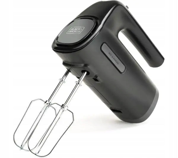 Hand Mixer Black&Decker BXMX300E 300W 5 Gears Mixing Black