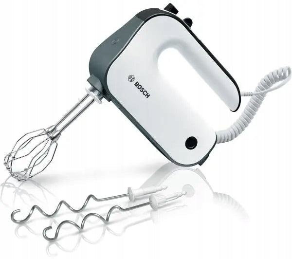 Hand Mixer Bosch MFQ49300 850W White for Mixing Kneading Whipping