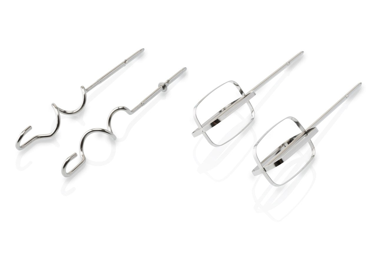 Hand Mixer Food Processor 400W 5 Gears + TURBO 4 Stirrers Hooks INOX Power rating 400 W