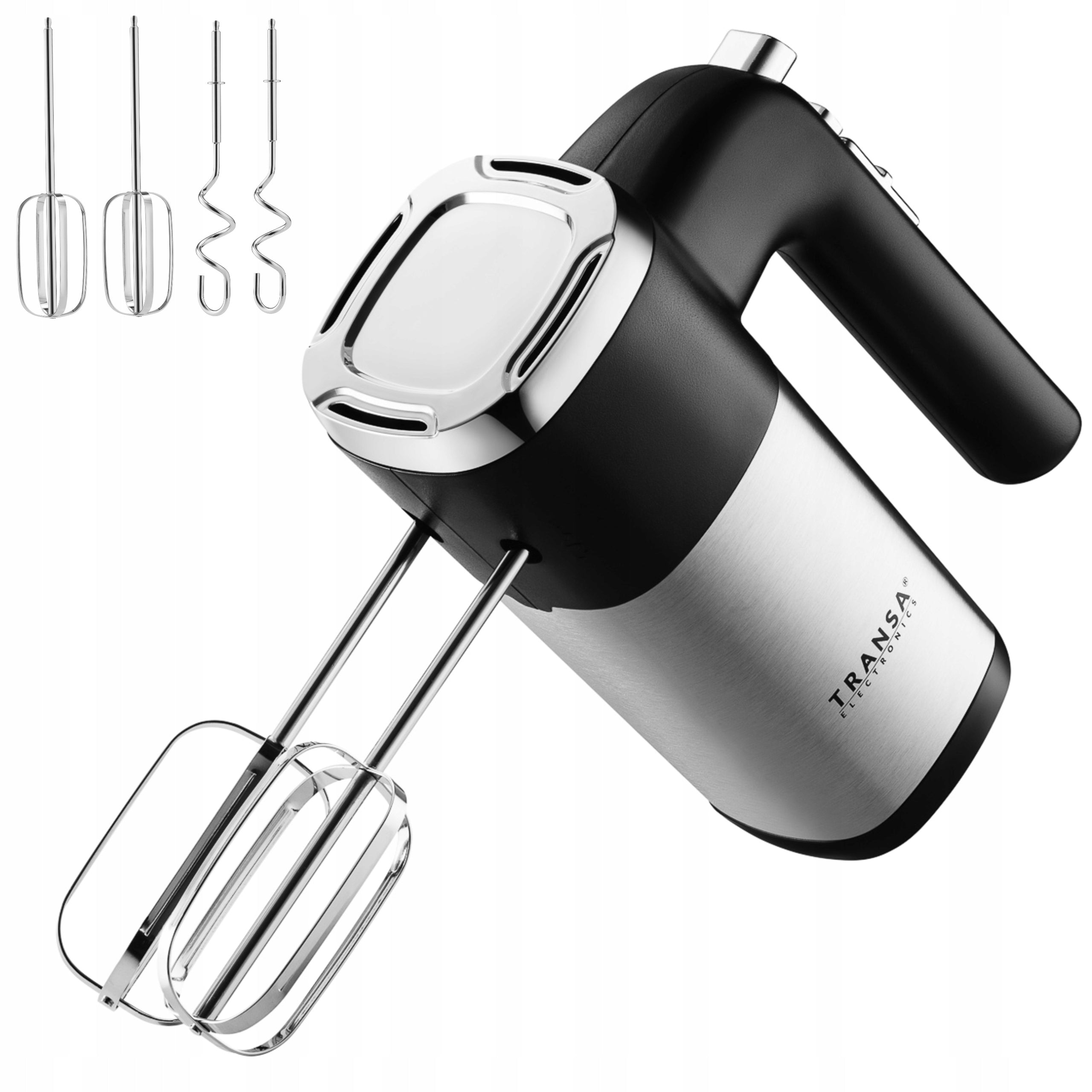 Hand Mixer Turbo 5 Gears Hooks Beater Organizer Transa 900W