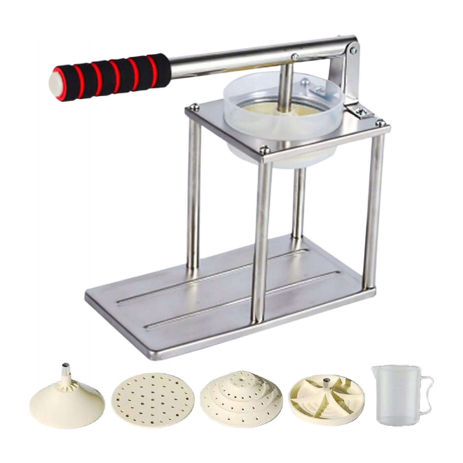 Hand Press Fruit Juicer Stainless Steel Easy to Use Flat Pointed Head Brand no brand