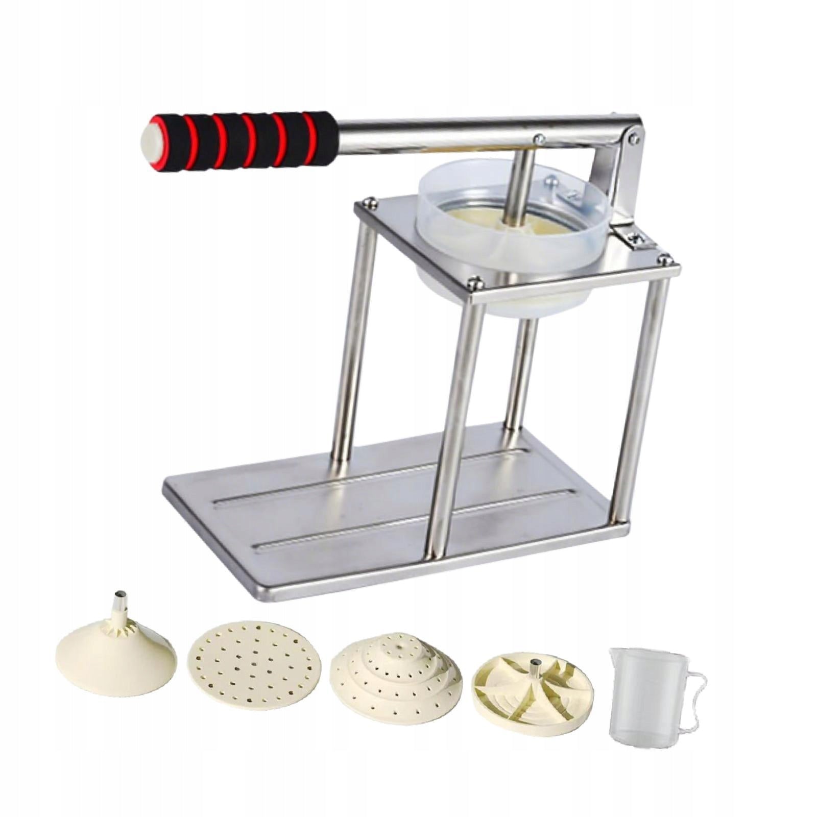 Hand Press Fruit Juicer Stainless Steel Easy to Use Flat Pointed Head Packaging status original
