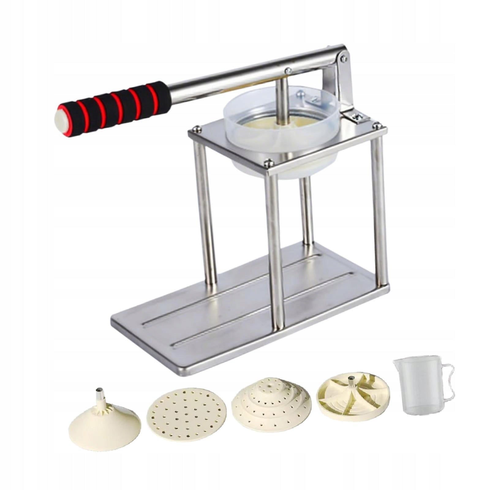 Hand Press Fruit Juicer Stainless Steel Easy to Use Flat Pointed Head