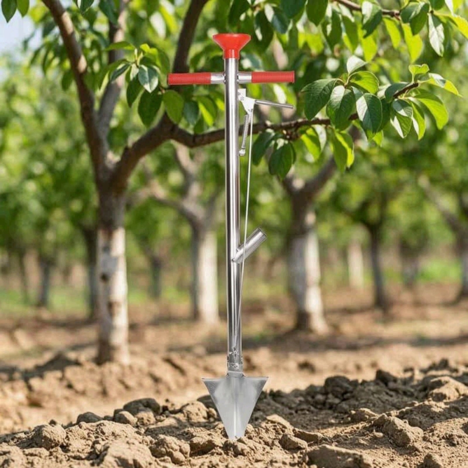 Hand Seeder with Lever Precision Manual Seed Planter Accurate for Gardeners Brand no brand