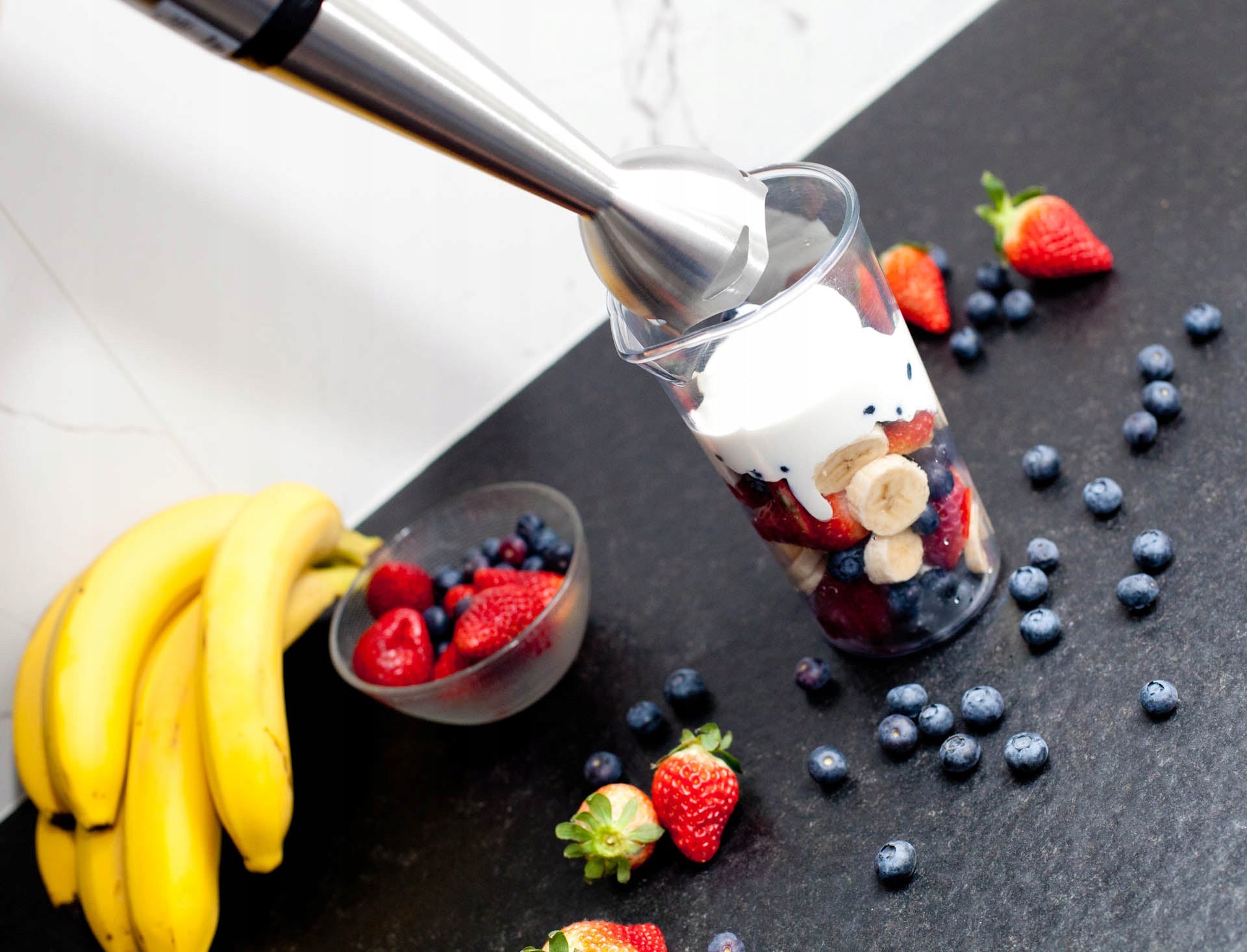 Hand blender food processor 1250W | metal mixer, malaxer, whisks Power rating 1250 W