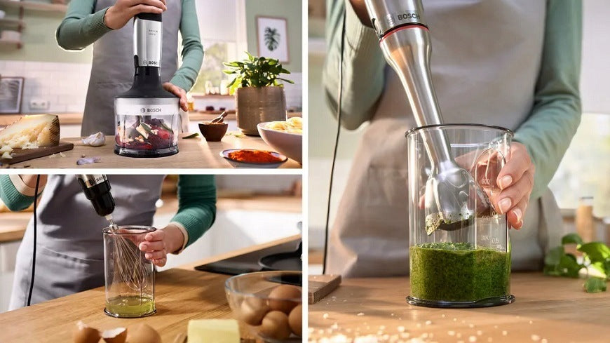 Hand blender mixer shredder Bosch 1200W ErgoMaster MSM6M831 1200W Packaging status original