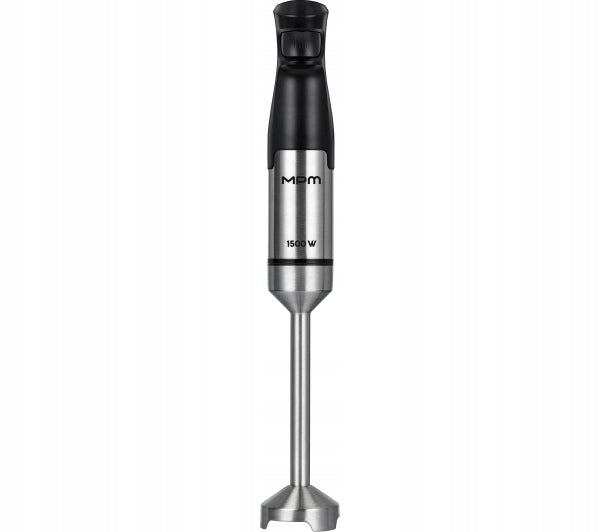 Hand blender set MPM MBL-39M 1500W large shredder whisk disc Brand MPM