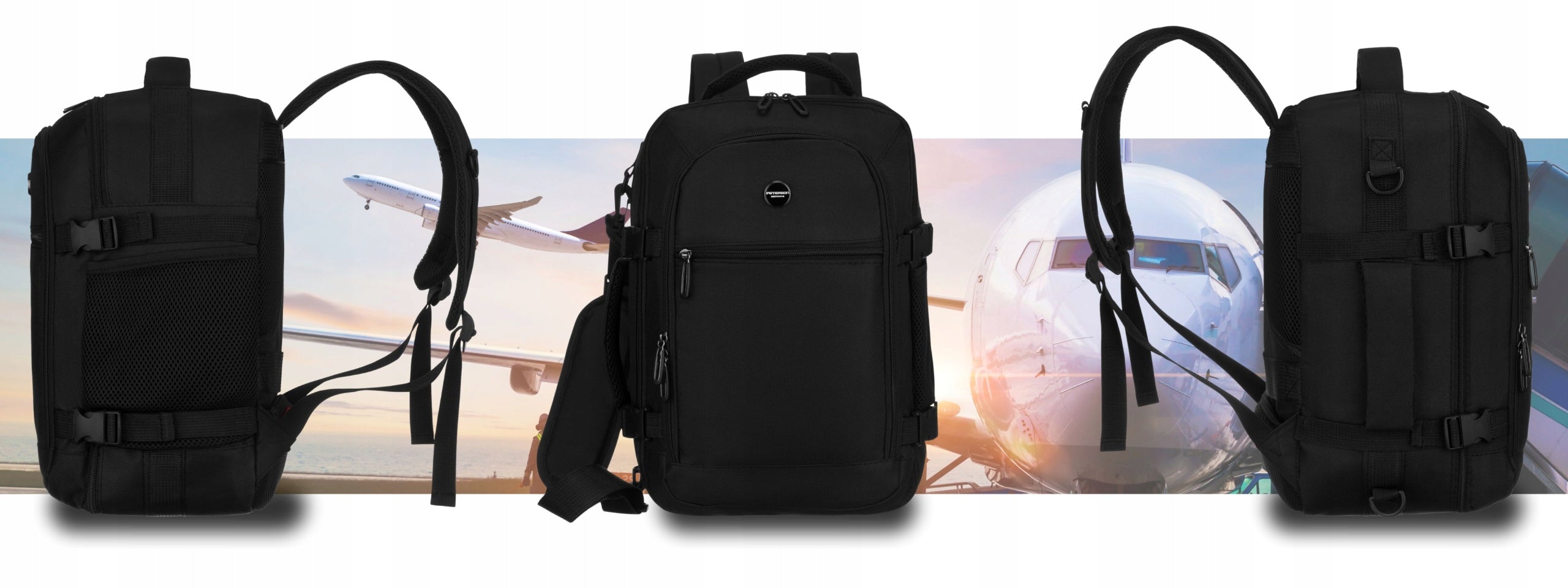Hand luggage for aircraft 40x20x25 backpack carry-on bag WIZZAIR roomy Packaging status original
