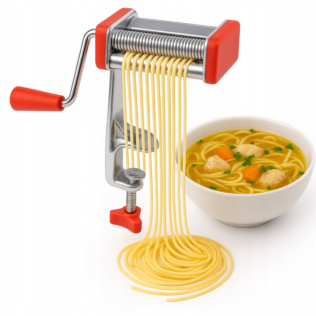 Hand machine for pasta and cake slicer