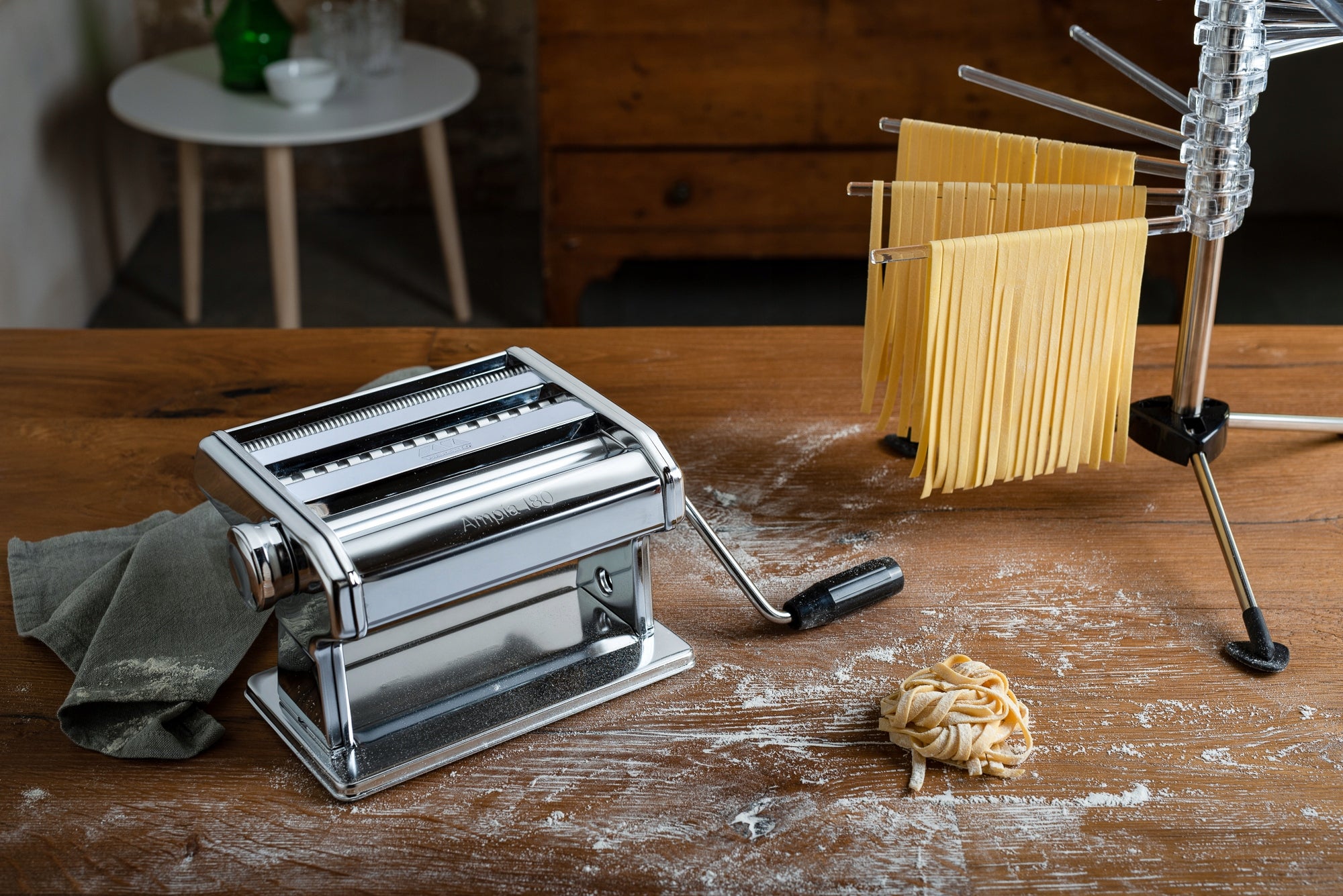 Hand machine for pasta and pastry MARCATO AMPIA 180, 3 types of pasta Packaging status original