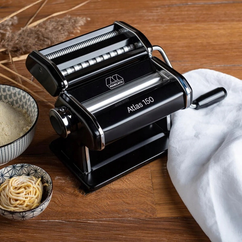 Hand machine for pasta and pastry Marcato ATLAS 150 DESIGN, Black Packaging status original