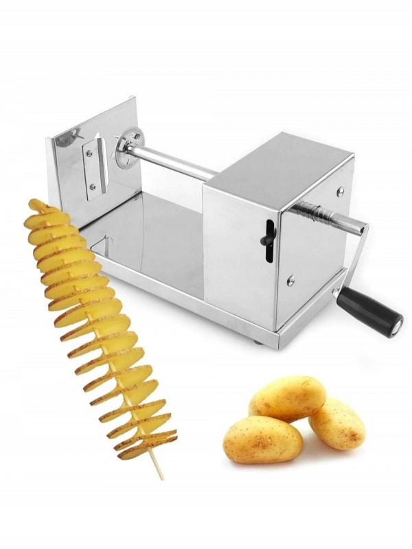 Hand machine for twisted potato on a stick of CHIPS TWISTED Brand no brand
