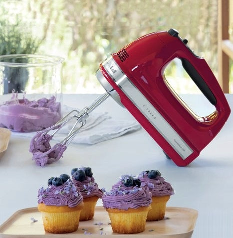 Hand mixer 5KHM9212EER 9 speed red Brand KitchenAid