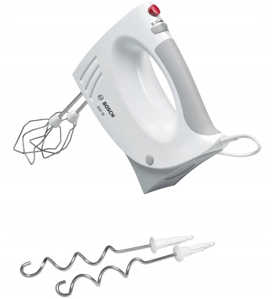 Hand mixer Bosch MFQ3530 450W 5 speeds 4 tips Turbo Silent Powerful Brand Bosch