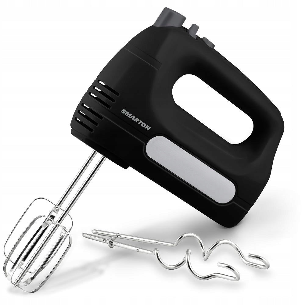 Hand mixer SMARTON HM 300 black 300W turbo whisks