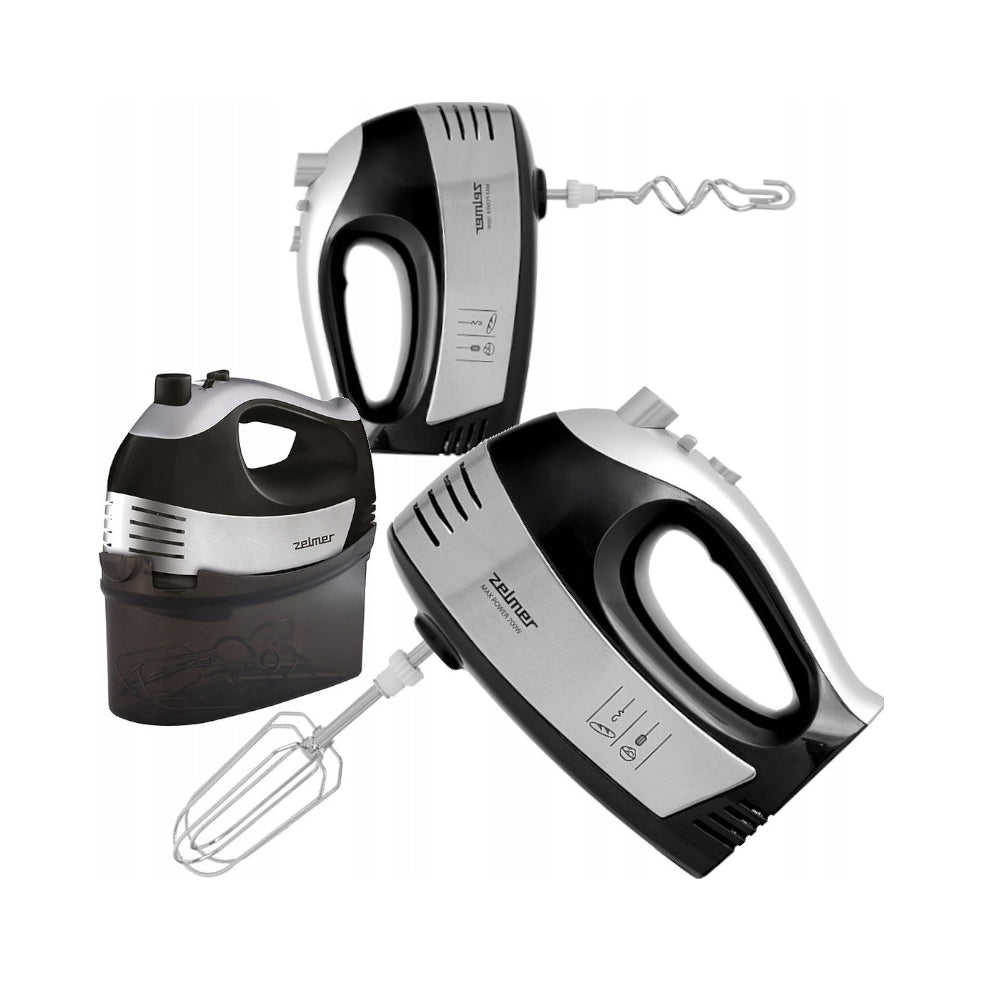 Hand mixer Zelmer ZHM2453BS 700W turbo 5 speed black-silver Packaging status original