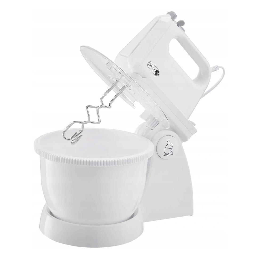 Hand mixer with bowl 3,4 L food processor TURBO Switch On HM-F0101