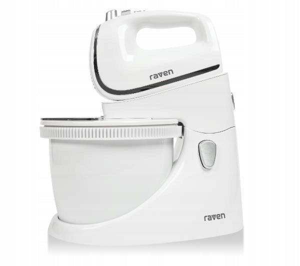 Hand mixer with bowl RAVEN EMM001X 450W White