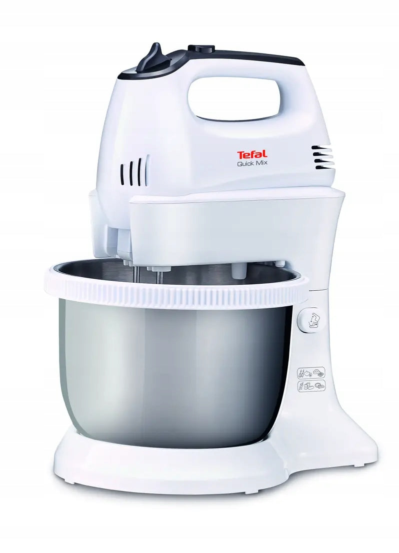 Hand mixer with bowl TEFAL HT3121 QUICKMIX 3,5L 300W TURBO 5 speeds Brand Tefal