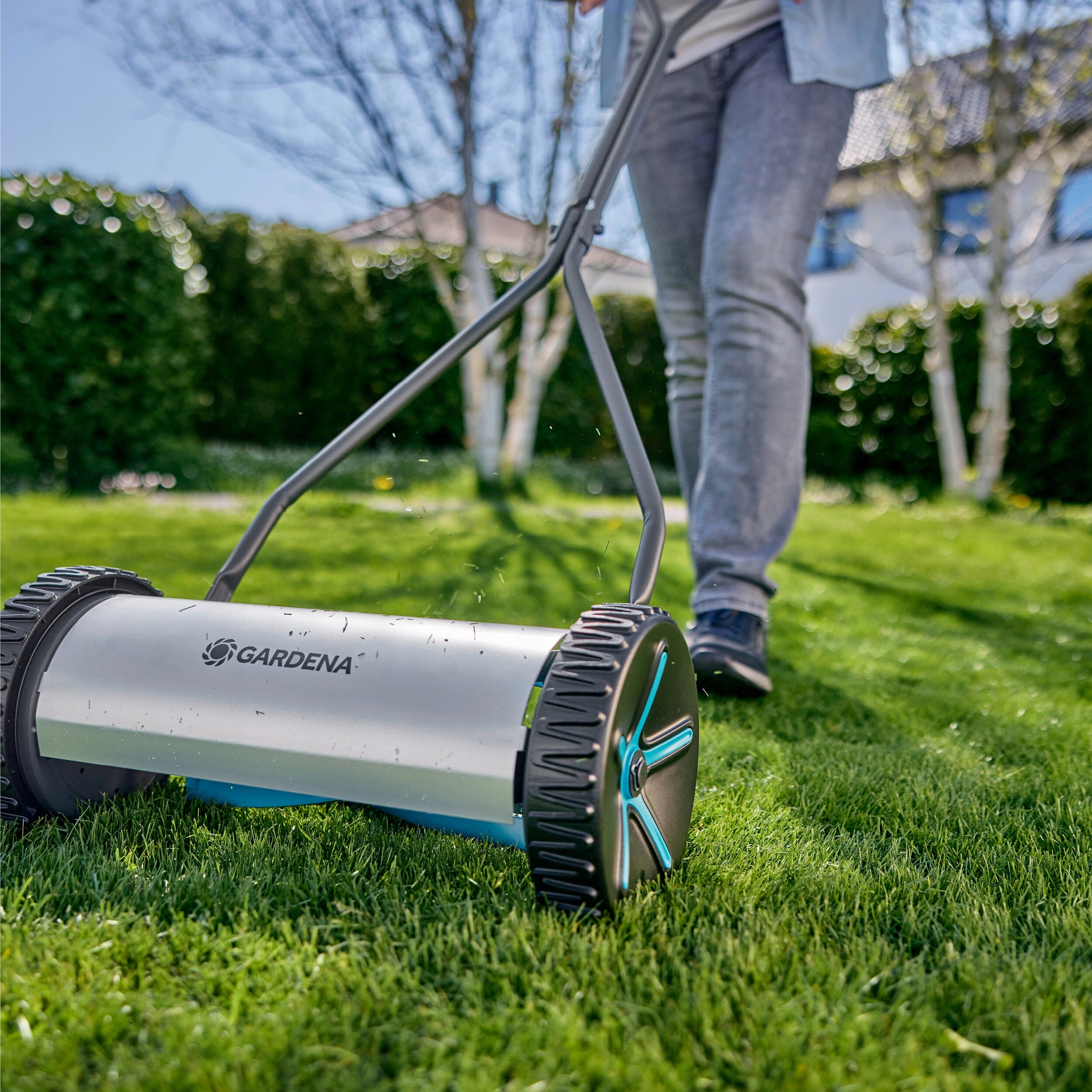 Hand mower GARDENA Comfort 330 11750-20 300mm 4-step adjustment Brand Gardena