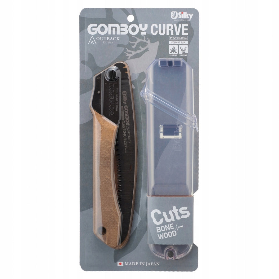 Hand saw Silky Gomboy Outback 240-8 + CASE Brand Silky