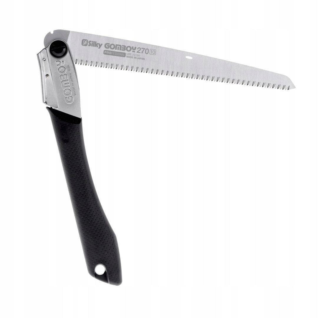 Hand saw folding Silky Gomboy 270-10 + CASE Batteries included no