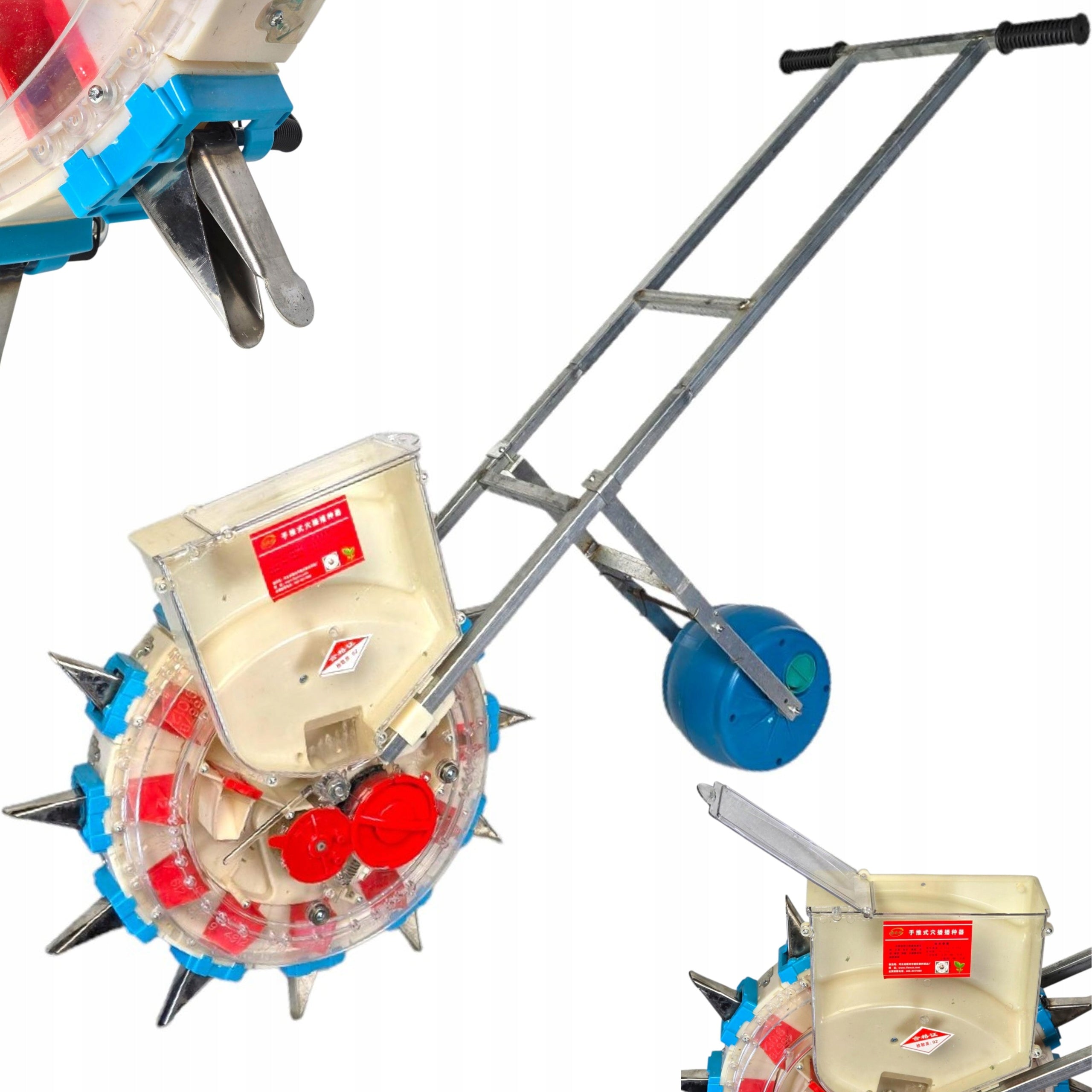 Hand seed drill AM-1 point garden for vegetables 15 cm