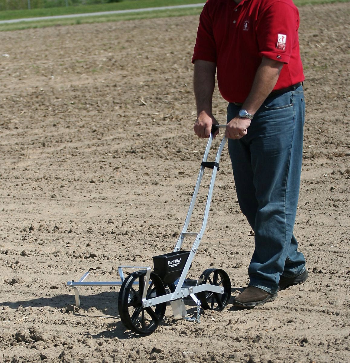 Hand seed drill Earthway 1001-B 7 discs | precision seeding Packaging status original
