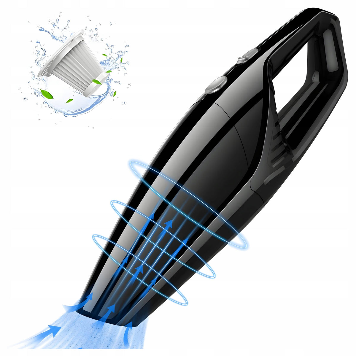 Handheld Car Vacuum Cleaner Wireless Powerful Cordless Tips x5
