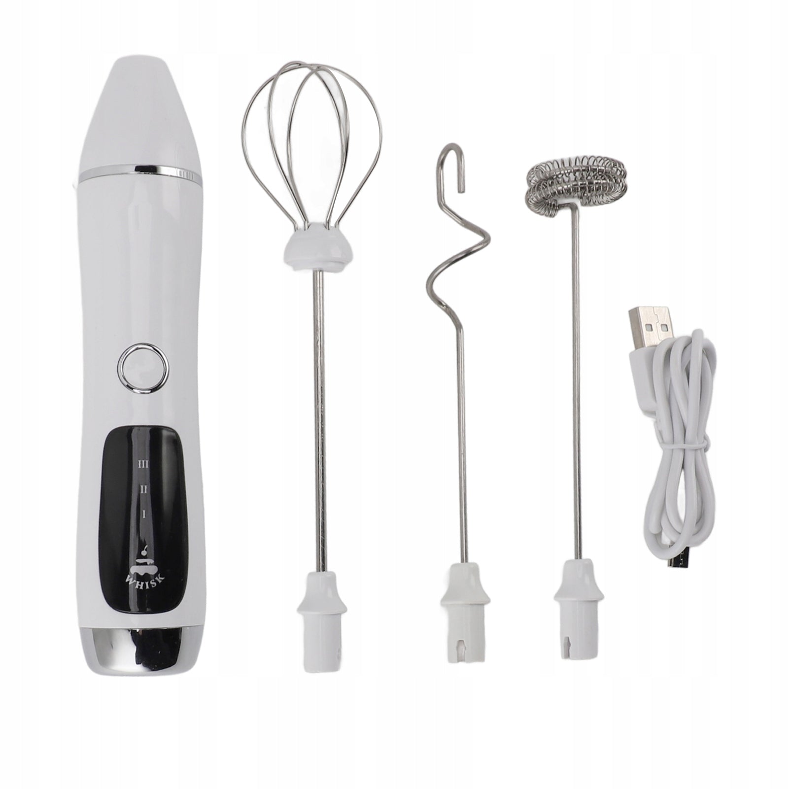 Handheld Electric Milk frother, versatile speed control Rę