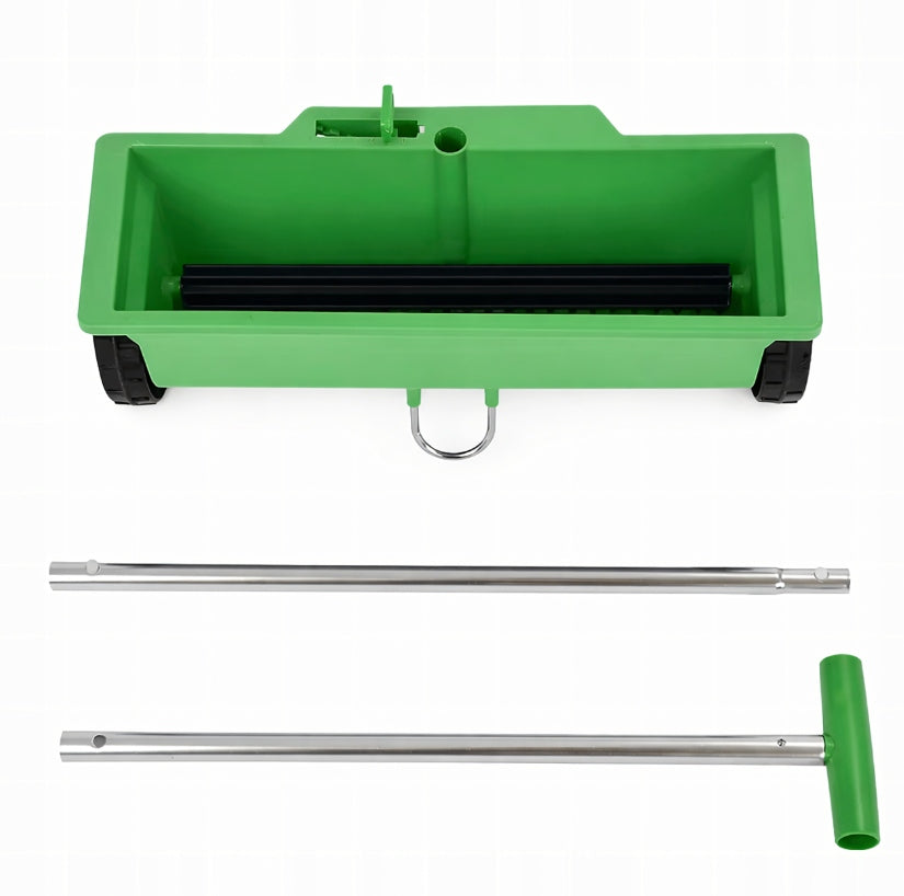 Handheld Garden Seed Spreader Grass Seeds Salt Sand Fertilizer 6L Series Siewnik ogrodowy