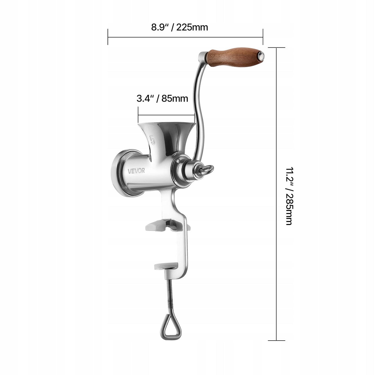 Handheld Meat Machine 5 Stainless Steel Caliber For Kitchen Table EAN (GTIN) 197988692966