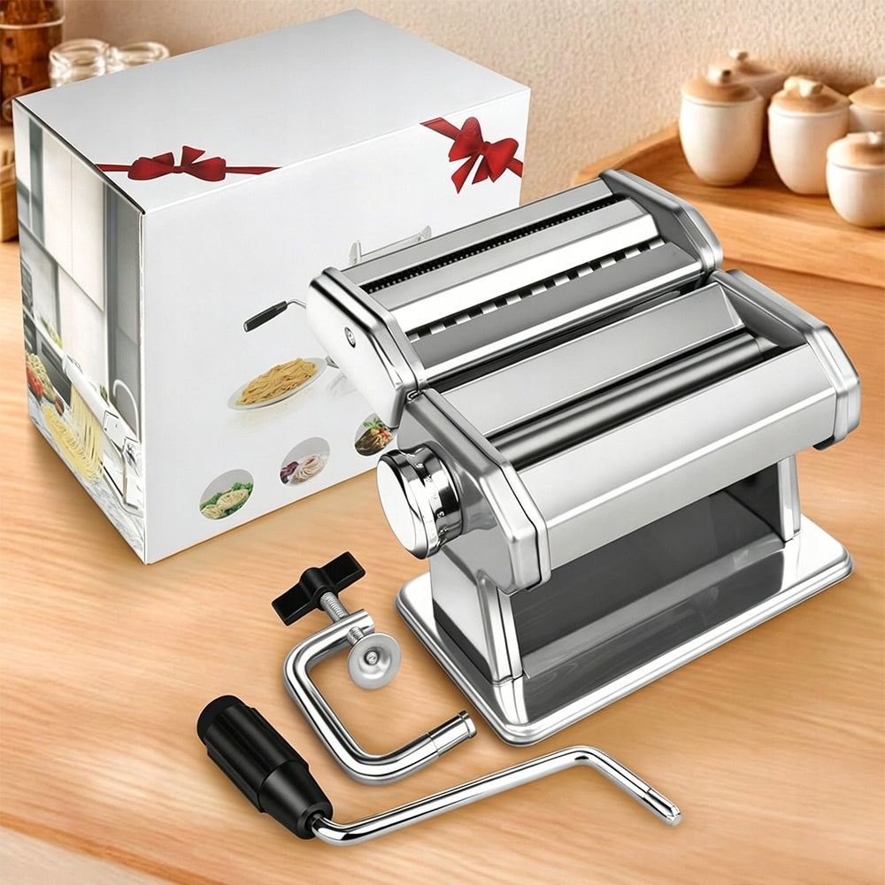 Handheld Pasta Machine 7 Thickness Roller Cake Machine 2in1 Brand no brand