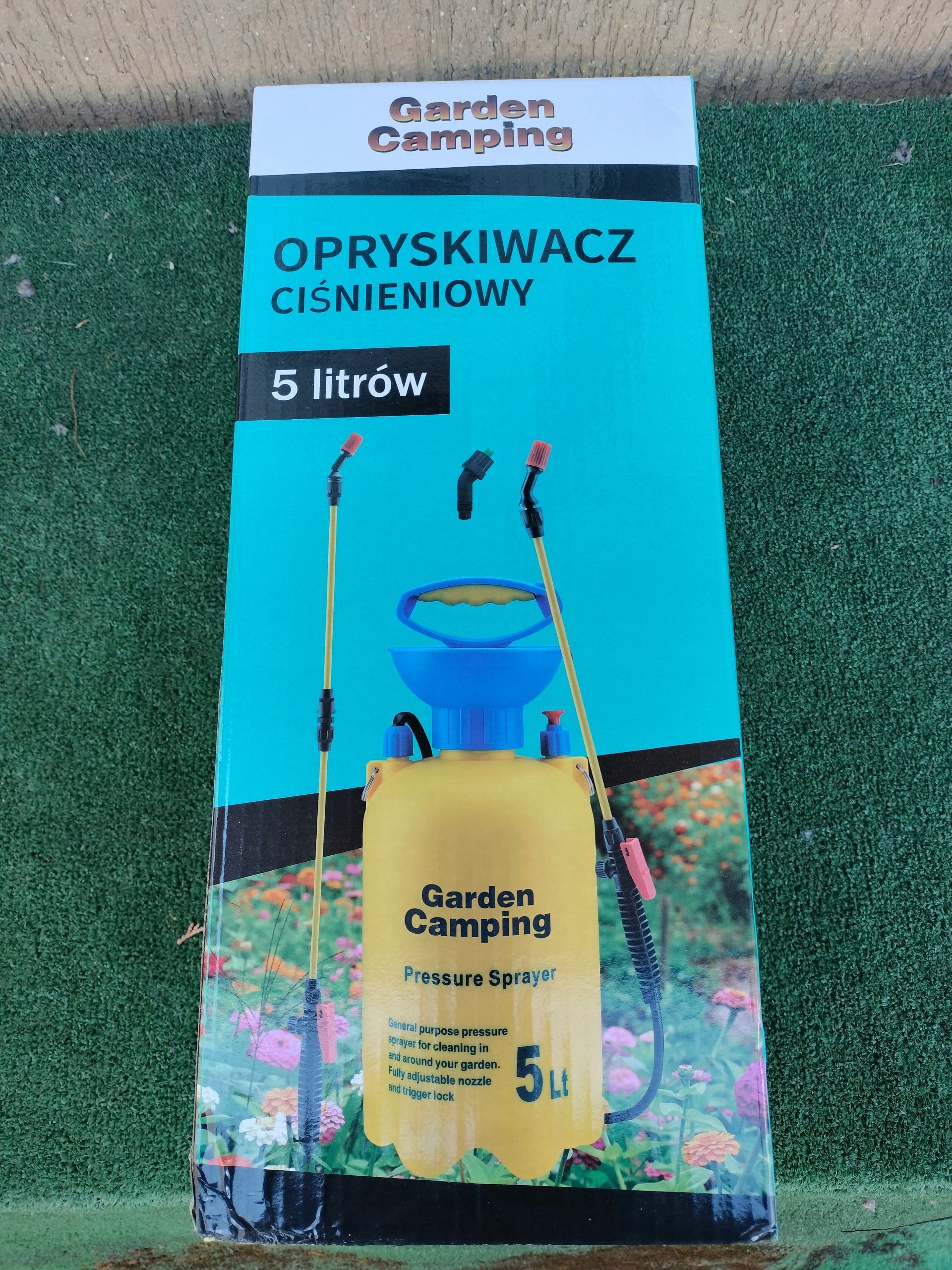 Handheld Pressure Sprayer 5L Long Lance 98 cm GARDENI Modular System Manufacturer code 5908089493025