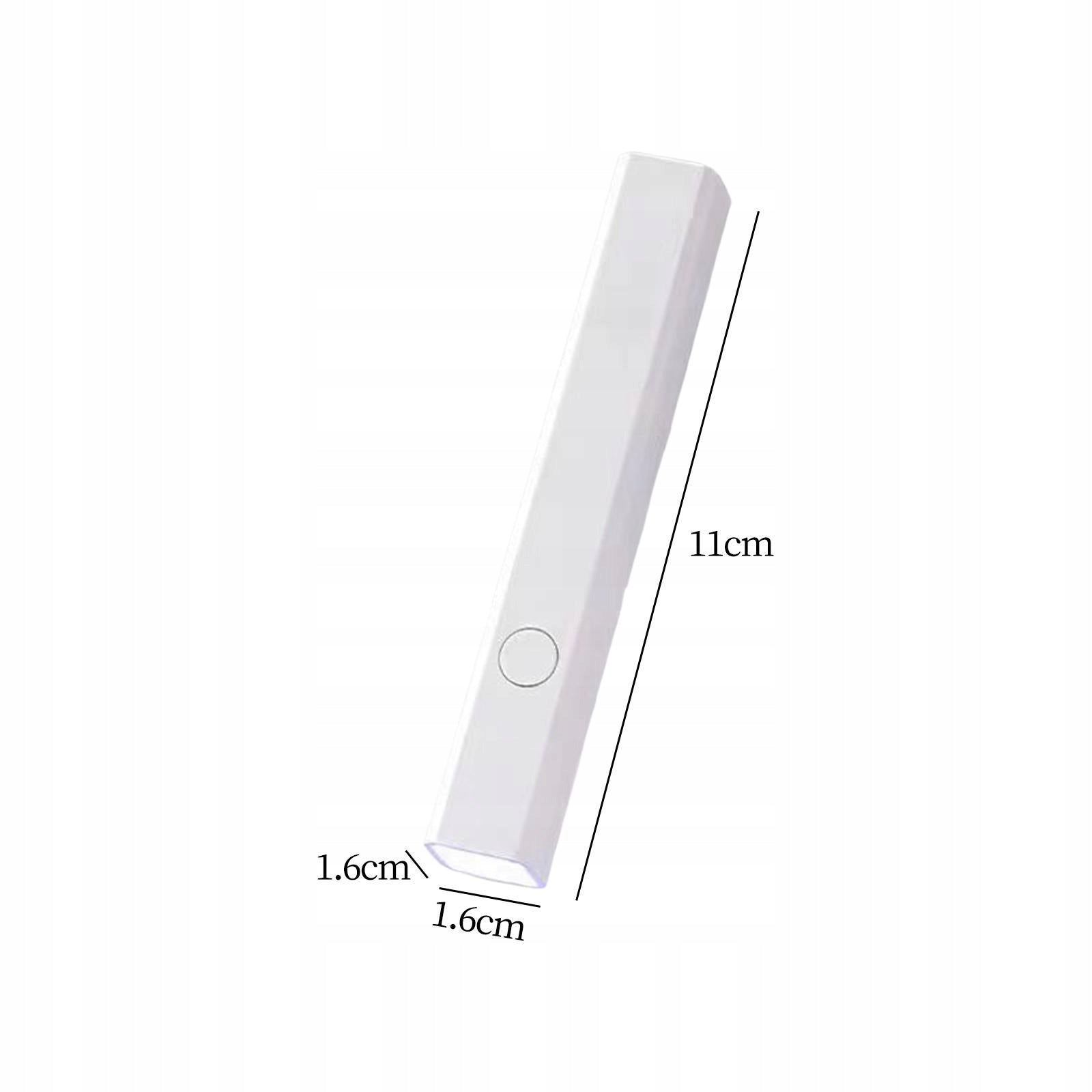 Handheld UV Nail Lamp Portable for Gel Nail Fast Curing Nail Polish White Medical device type accessories for a medical device or a product without an intended medical purpose