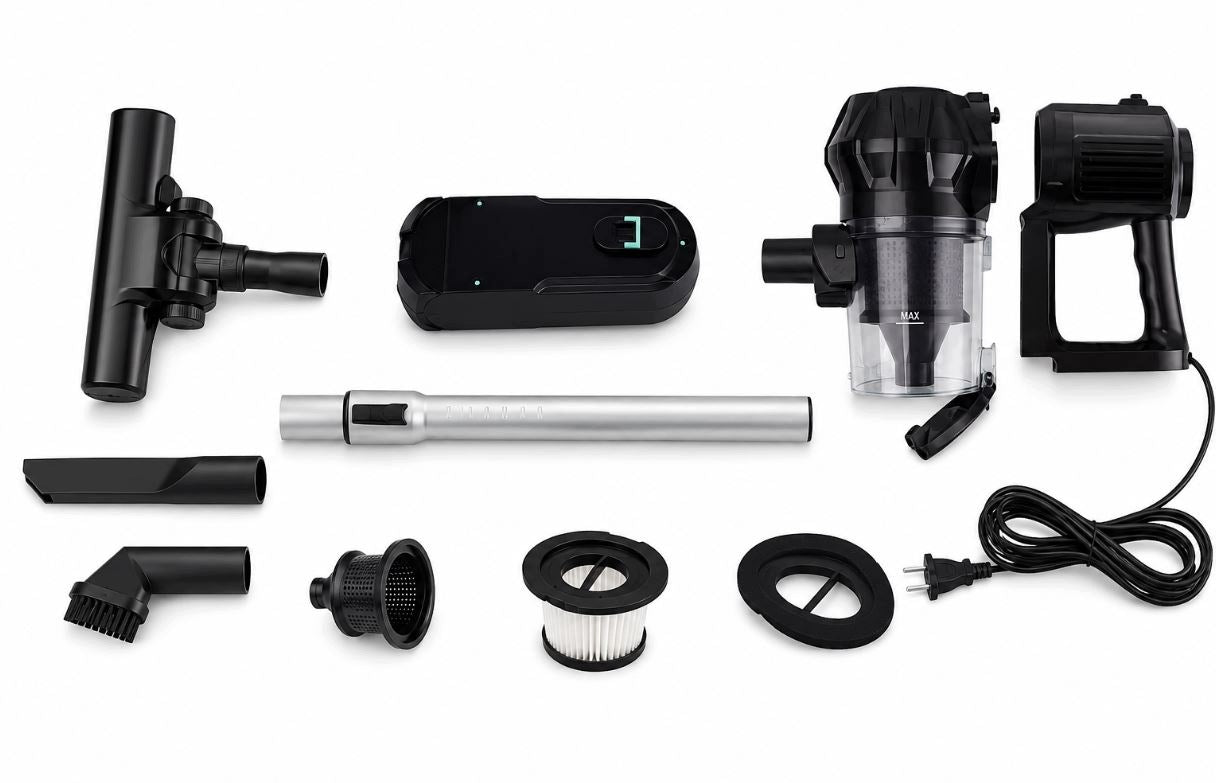 Handheld Upright Corded Bagless Vacuum Cleaner Hoffen SVC-6427 black 600W Manufacturer code 5905118112827