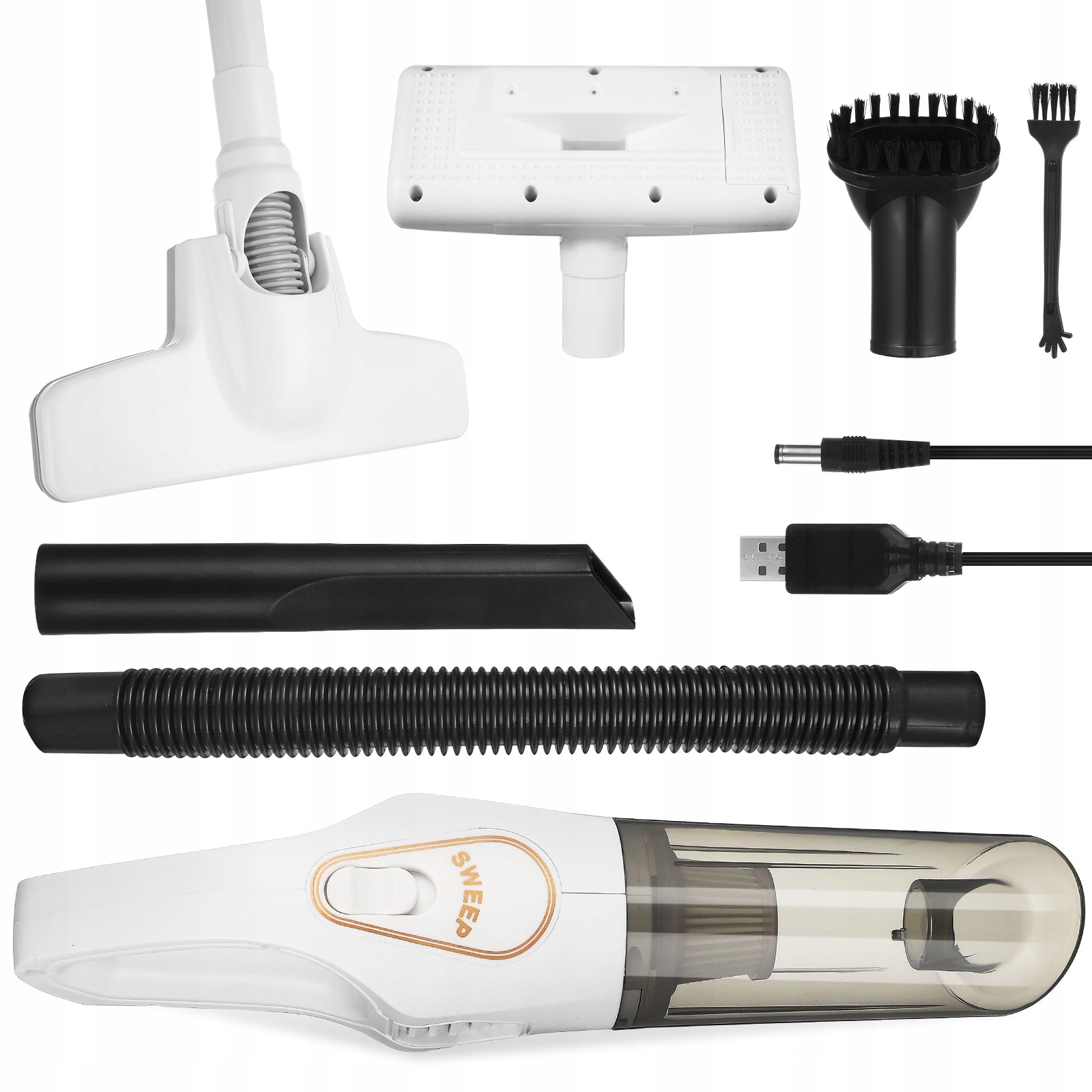 Handheld Vacuum Cleaner Rechargeable Car Cleaner 10000Pa Superior Suction