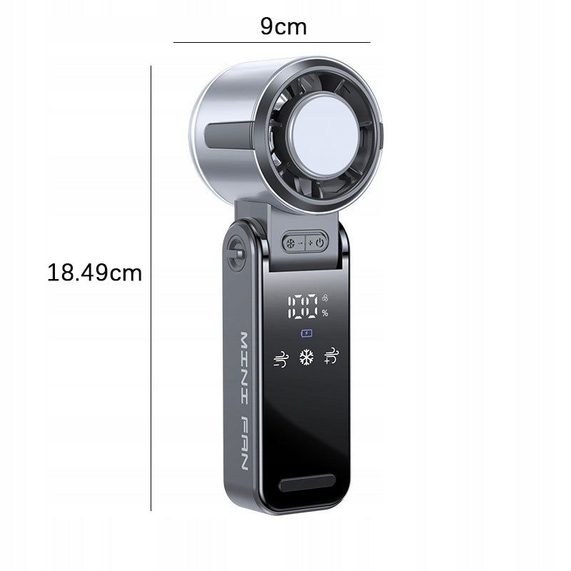 Handheld fan that can cool conditioner, bladeless portable folding mini fan Manufacturer code ZN260426