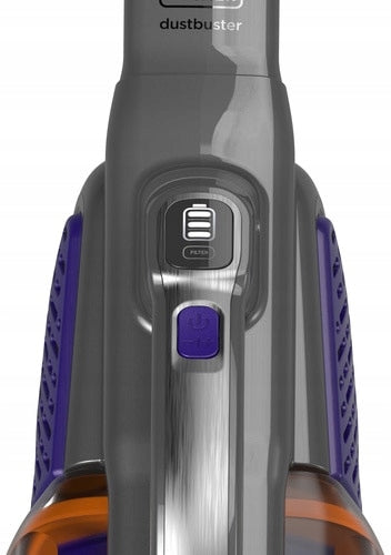 Handheld vacuum cleaner Black Decker BHHV520BFP + tips Dominant color silver/gray